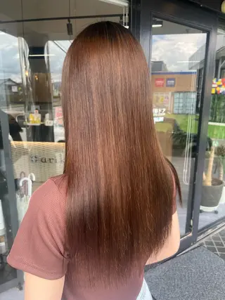 ロング alu yuinaのヘアスタイル