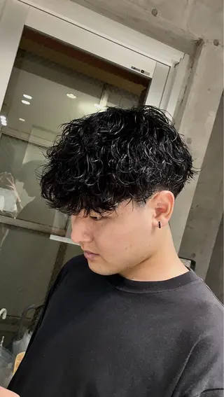 パーマ メンズ fifth 阿部楓のヘアスタイル