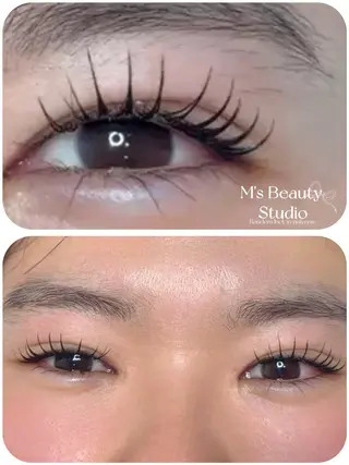 マツエク・マツパ エムズ ビューティスタジオのマツエク・マツパデザイン