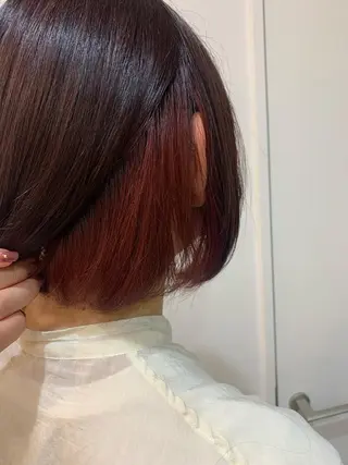 ショート カラー ecru🕊️堀内 眞帆のヘアスタイル