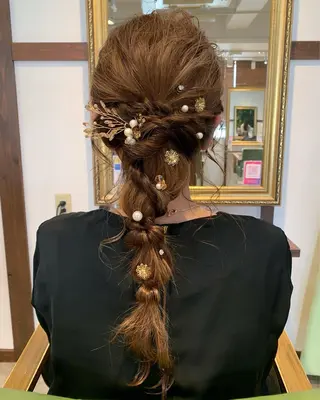 ロング newi saLyu 片岡ふきのヘアスタイル