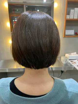 ショート 岡田 駿也のヘアスタイル