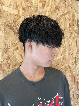 ショート センターパート/ ニュアンスパーマ正樹のヘアスタイル