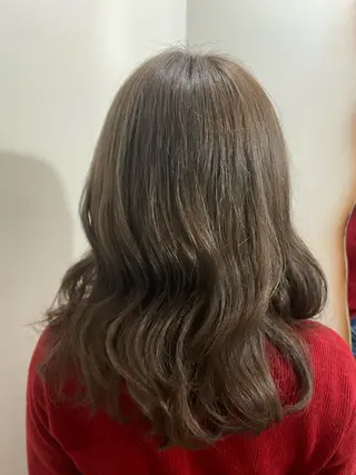 ロング カラー パーマモデル募集中 渥美翔人のヘアスタイル
