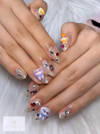 ネイル REBEST京橋 🦋Curumiのネイルデザイン