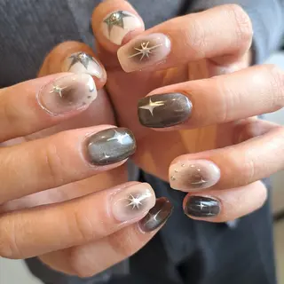 ネイル Nail mood デザイン持ち込みokのネイルデザイン