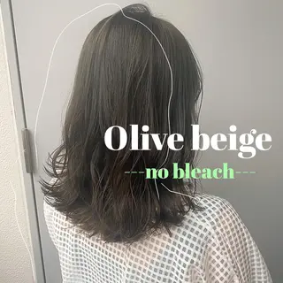 カラー ヘアアレンジ 赤味消し.髪質改善 🌿𝘠𝘜𝘙𝘐のヘアスタイル
