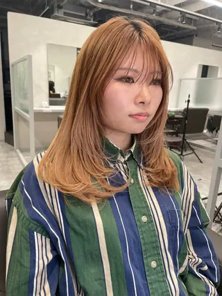 ロング 【店長】原田 貢太郎のヘアスタイル