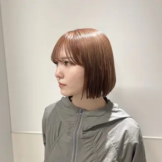 ショート カラー ヘアアレンジ harua キュプレ/アイリストのマツエク・マツパデザイン