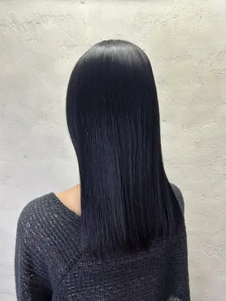 セミロング カラー 髪質改善 / 艶 / SHION🐑🌿のヘアスタイル