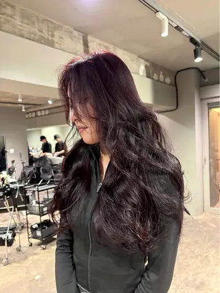 ロング カラー ハイトーンカラー レイヤー/ juriのヘアスタイル