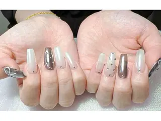 ロング 戸井田 静香のネイルデザイン