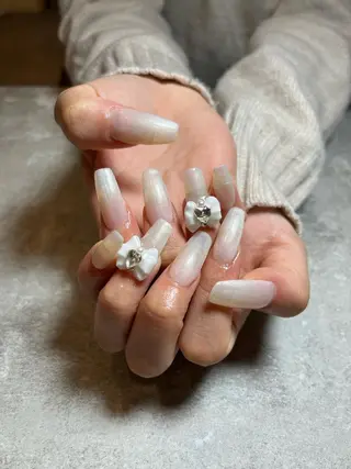 ネイル Sun Brown サンブラウンのマツエク・マツパデザイン