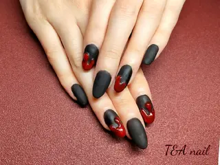 ネイル セミロング T&A nailのネイルデザイン