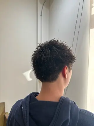 ショート メンズ 朝セット楽！指名多数 メンズ特化/黒部由徒のヘアスタイル