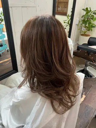 ロング 紙屋 隼人のヘアスタイル