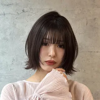 ミディアム 店長 ハイトーン× 髪質改善/舘野 涼太のヘアスタイル