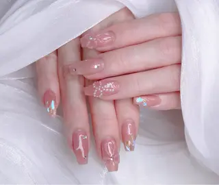 ネイル M🌷nail 長さだし専門店のネイルデザイン