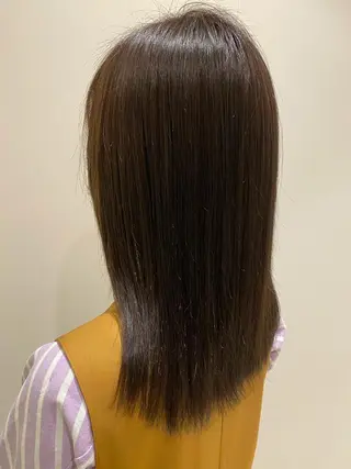 セミロング カラー 艶髪🌿美髪 大塚礼乃【西荻窪】のヘアスタイル