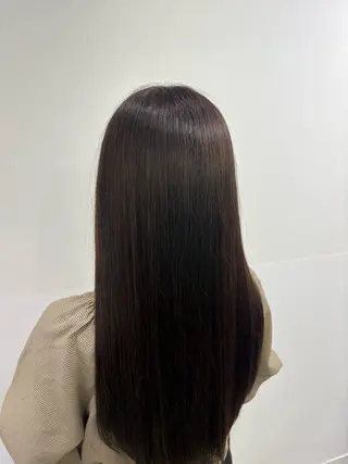 ロング カラー 野口 結奈のヘアスタイル