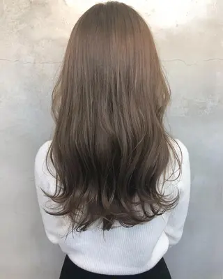 セミロング カラー 北間 寛哉のヘアスタイル