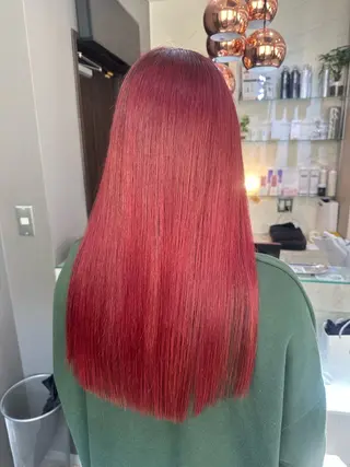 ロング カラー AYAKASA 暖色カラー/レイヤーのヘアスタイル