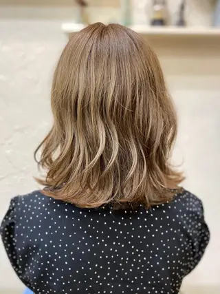 ミディアム 近藤 大介のヘアスタイル