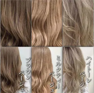 ミディアム カラー レイヤーダブルカラー KYON店長のヘアスタイル