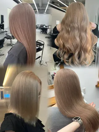 カラー 名古屋栄/ 複雑履歴   リカのヘアスタイル