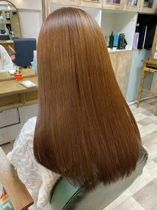 セミロング 髪質改善✨ 角谷　勇のヘアスタイル