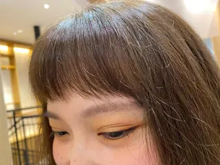 ミディアム 沖 宜志のヘアスタイル