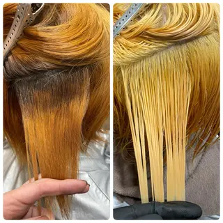 カラー カラーブリーチ特化 石原勇希のヘアスタイル