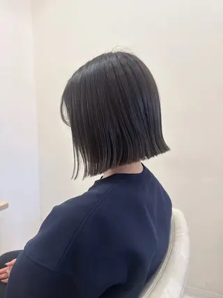 ミディアム カラー 🫧ショート・ボブ・ 似合わせ🫧井上歩のヘアスタイル