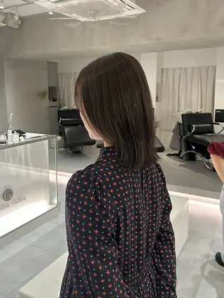 ミディアム カラー 🧚つやさらhair 🧚manakaのヘアスタイル