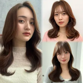 セミロング レイヤーくびれヘア アレンジmanakaのヘアスタイル