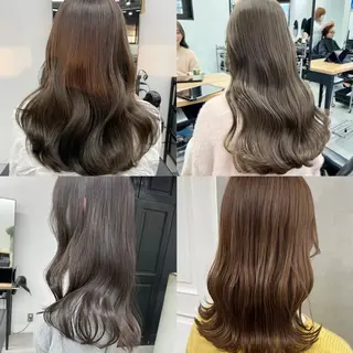 ロング カラー ヘアアレンジ 🫧透明感カラー/ ナルハ🫧のヘアスタイル