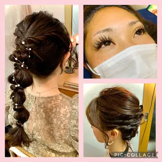 ヘアアレンジ マツエク・マツパ 橋口 由佳子のマツエク・マツパデザイン