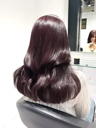 ロング カラー 表参道♡暗髪♡ 艶カラー♡アユミのヘアスタイル