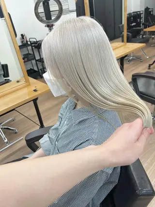 セミロング カラー パーマ ヘアアレンジ メンズ キッズ ネイル マツエク・マツパ アイブロウ ブリーチ　ハイトーン 特化🌈フジタハルキのヘアスタイル