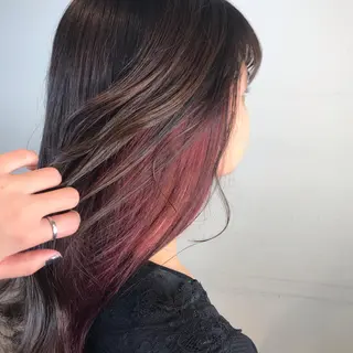 ロング カラー 烏丸韓国ヘア🇰🇷 ayaka🎀のヘアスタイル