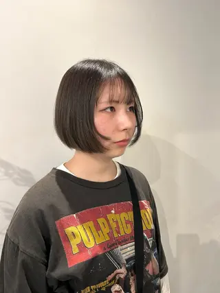 ショート はな SPURのヘアスタイル