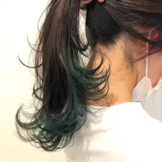 ロング カラー 無料カットモデル募集 BLINK京橋店のヘアスタイル