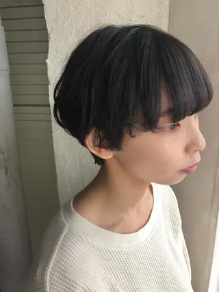 ショート せこぐち まいのヘアスタイル