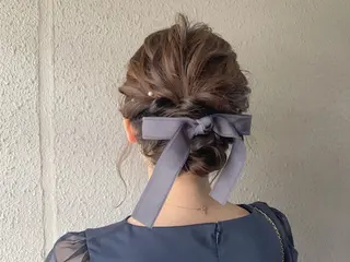 ミディアム ヘアアレンジ サダハルカ ｜chouetteのヘアスタイル