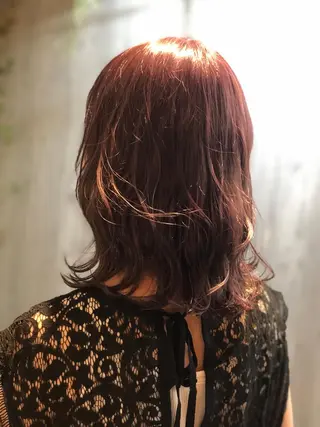 ミディアム カラー 及川 祐輔のヘアスタイル