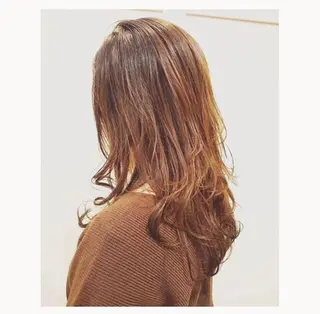 ロング 中野 誠子のヘアスタイル