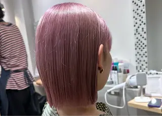 ショート カラー 髪質改善・ クロスパーマ◎倉澤のヘアスタイル