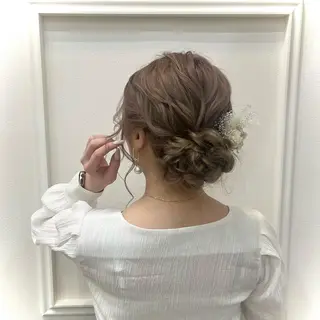 ロング ヘアアレンジ lien ヒジリのヘアスタイル