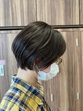 ショート カラー 大人ショート/ 高下将一のヘアスタイル