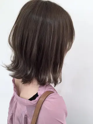 ミディアム カラー marju銀座 マージュギンザのヘアスタイル